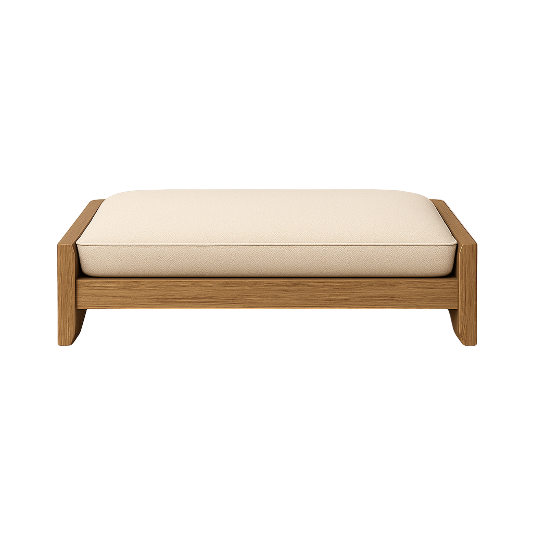 Architectural Wood Frame Dog Bed