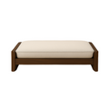 Architectural Wood Frame Dog Bed