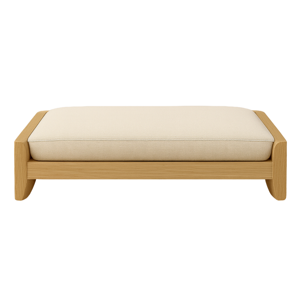 Architectural Wood Frame Dog Bed