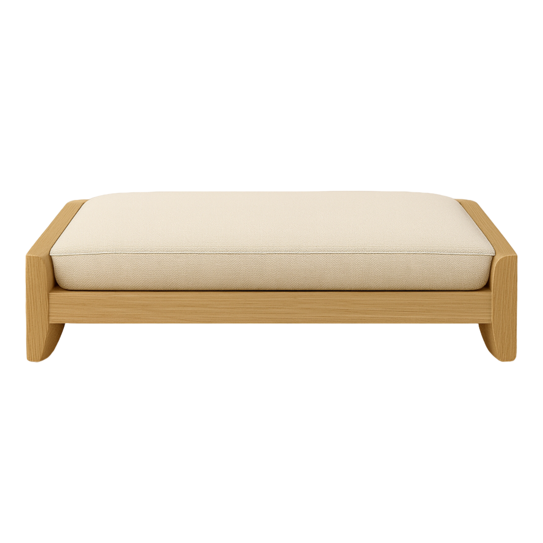Architectural Wood Frame Dog Bed